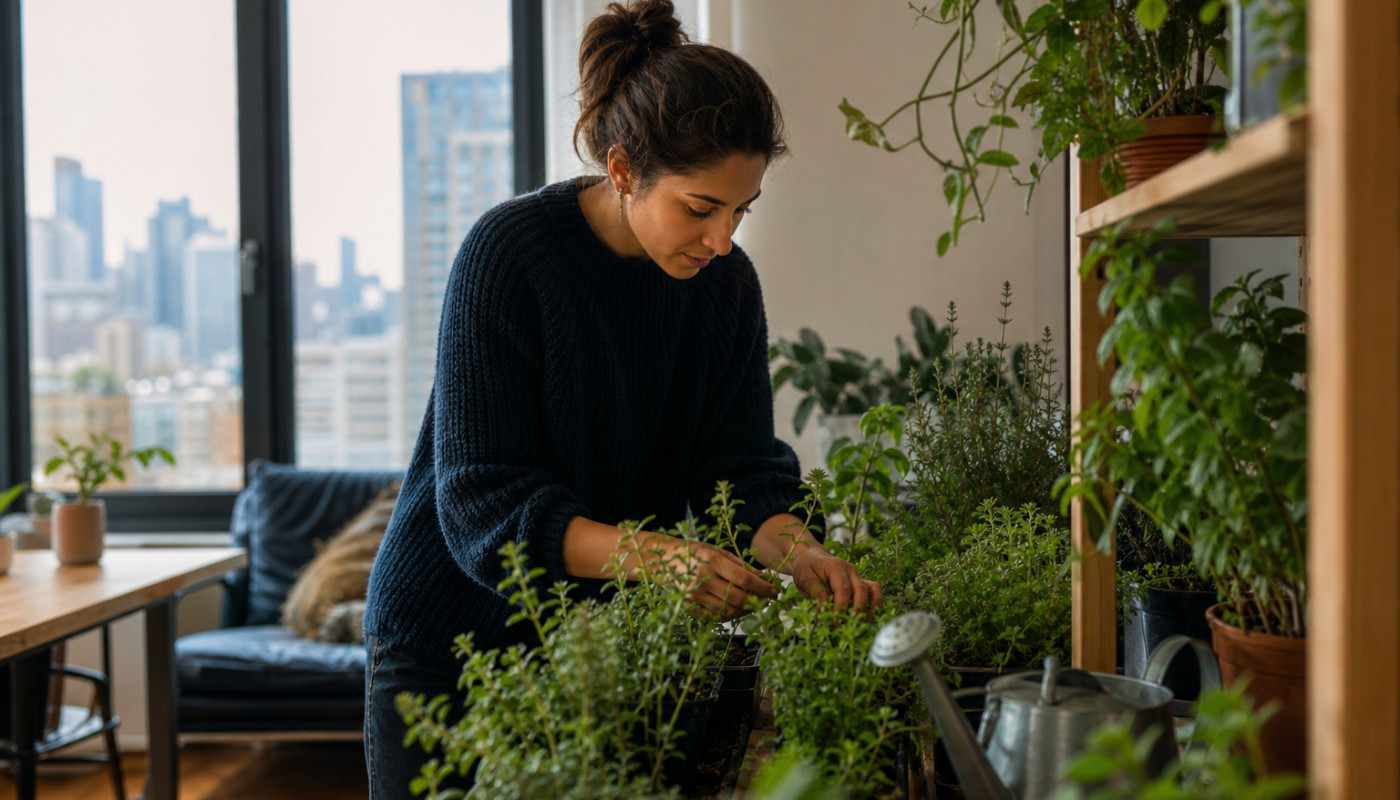 Le jardinage urbain, nouvelle révolution silencieuse dans nos maisons