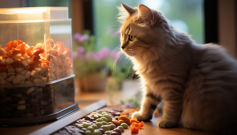Pourquoi opter pour un distributeur de croquettes pour chats ?